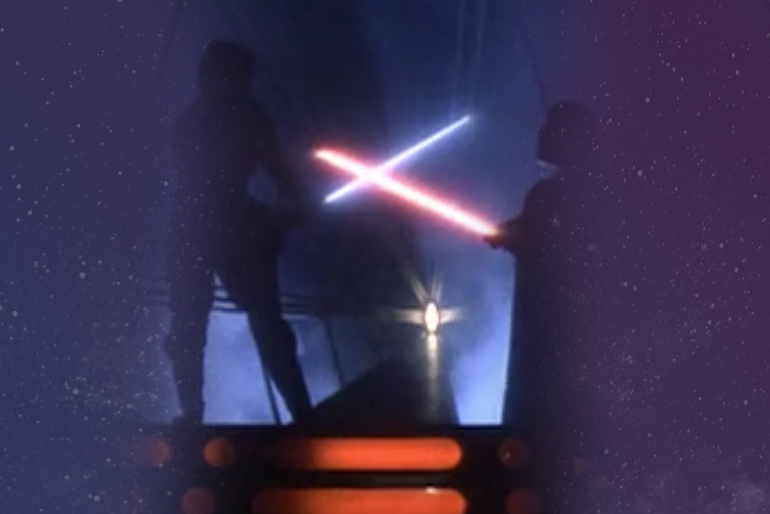 The BEST Lightsaber Battle in STAR WARS